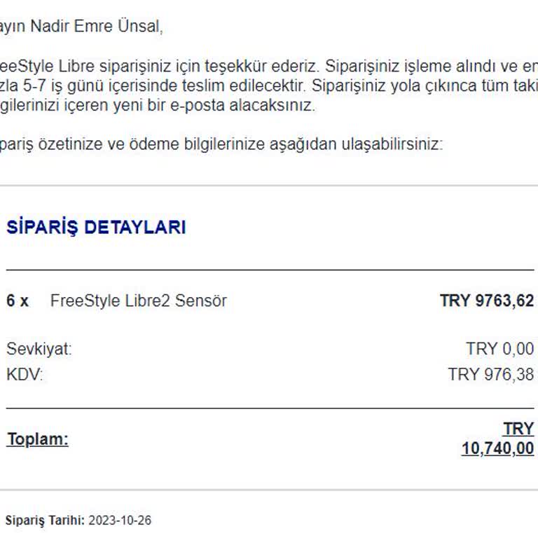 Freestyle Libre Sensör Yanlış Ölçüm Sorunu