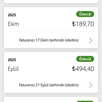 Vodafone Faturalı Hat Taahhüt Sorunu
