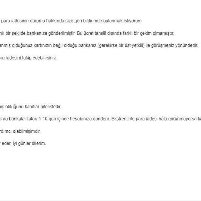 Amazon Paraları Kullanıyor Para İadesi Yapmıyor Mağdur Ediyor