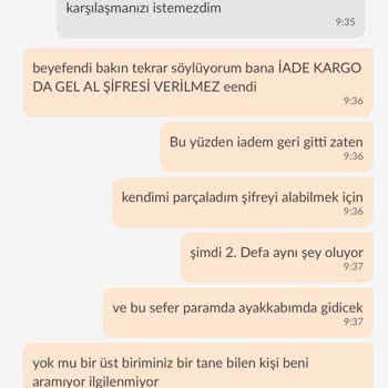 Trendyol İadesi Reddedilen Ürünü Teslim Etmiyor