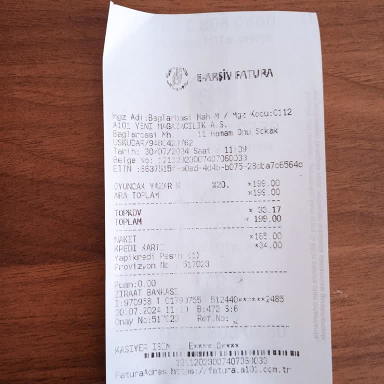 A101 Gümüşhane Bağlarbaşı Şb...