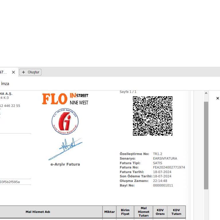 FLO Ayakkabı FLO İademi Yapmadı