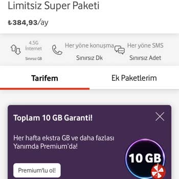 Vodafone Tarife Sunmuyor, Tarifeler Anlık Değişiyor