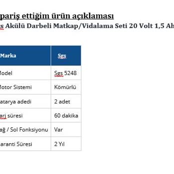 Avansas'tan Farklı Model Ürün Gönderildi