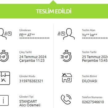 Avansas'tan Farklı Model Ürün Gönderildi