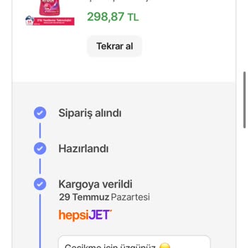 Hepsijet Ve Hepsiburada Siparişimi Teslimat Noktasına Getirmedi