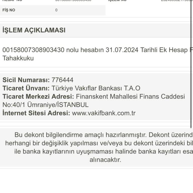 VakıfBank %5TEN İmzaladığım Ek Hesap Faizi %8.5!