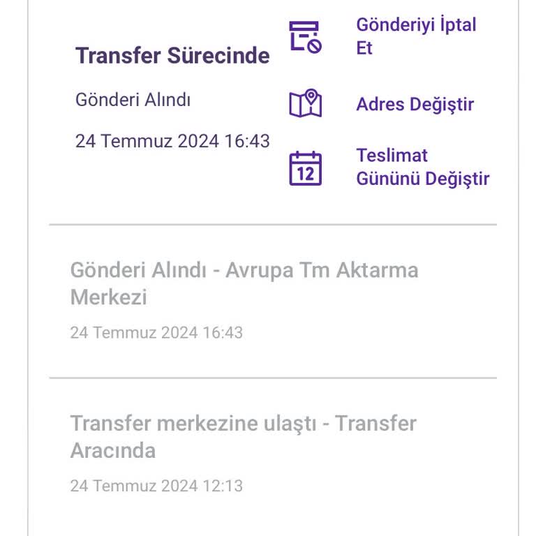 Hepsijet Teslim Edilmeyen Kargo