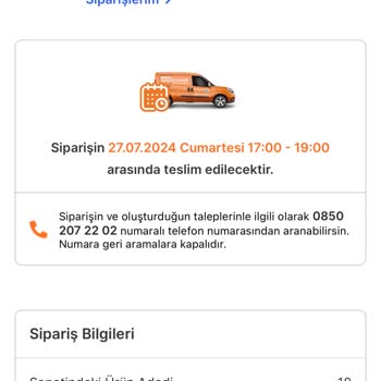 Migros Sanal Sipariş Eksik Getiriyor