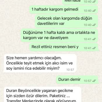 Hepsijet Kargo Firmasını Teslim Edemediği Kargo
