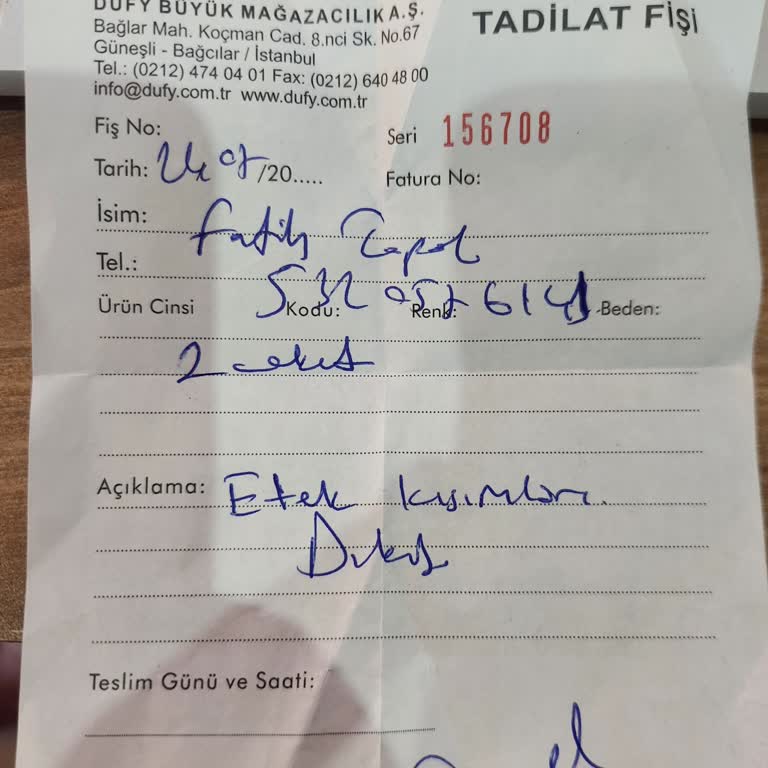 Dufy Ulaşamıyorum Kalite Çok Kötü