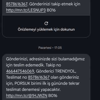 MNG Kargo Adreste Bulunulamadığından Teslim Edilemedi Yalanı