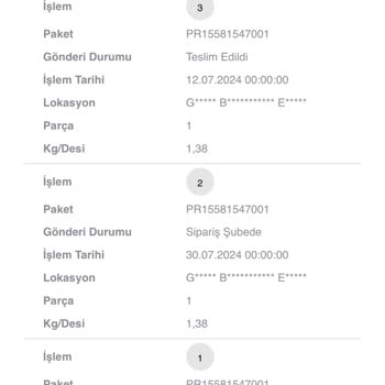 Gratis'ten Sipariş Verdiğim Ürünlerimi Ve-lokal Firması Getirmiyor