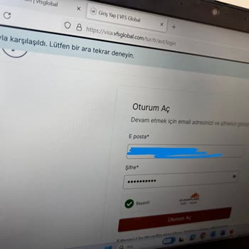 VFS Global VFS Avusturya Web Sitesi Yüzünden Randevu Alamıyorum