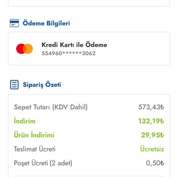 Cepte Şok Eksik Ürün Gönderip Paramı İade Etmiyor