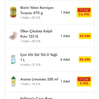 Cepte Şok Eksik Ürün Gönderip Paramı İade Etmiyor