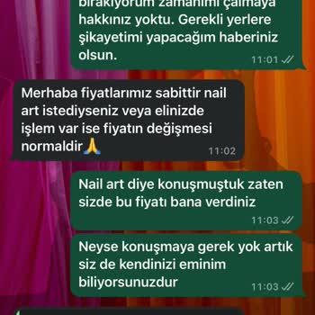 Galata Nail Art Fiyat Çelişkisi Beni Mağdur Etti