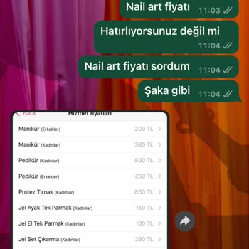 Galata Nail Art Fiyat Çelişkisi Beni Mağdur Etti