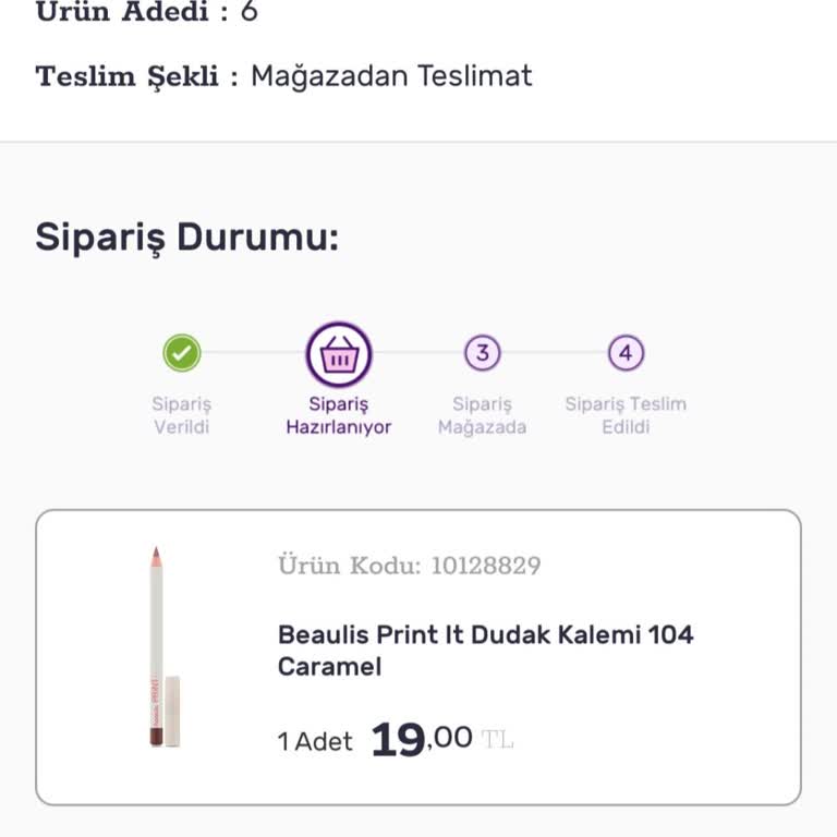 Gratis Online Siparişim 9 Gündür Hazırlanıyor Olarak Gözüküyor?!