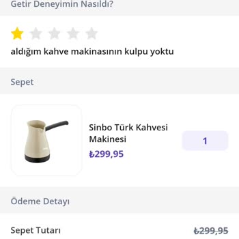 Getir Mümkünse Hiçbir Şey Getirmesin