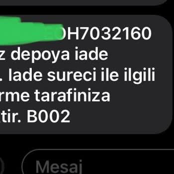 Mavi Para İadesi Yapılmıyor