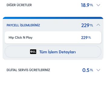 Paycell'in Hesabımdan Kestiği Para