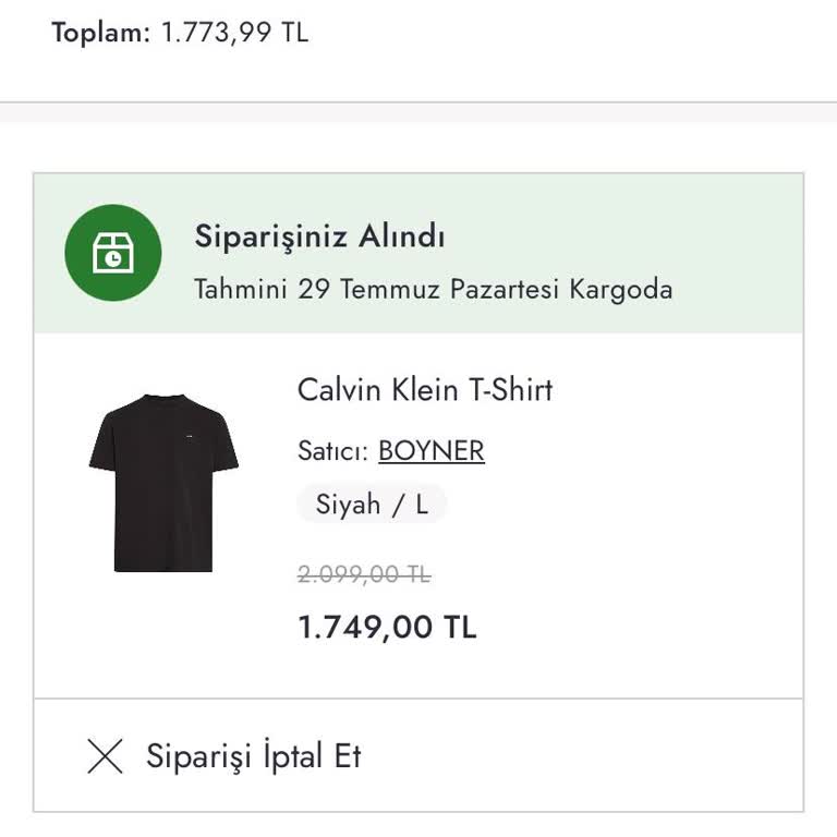 Boyner Kargoya Verilmedi Be Çok Uğraştırdı