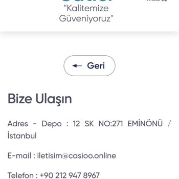 Saat Dünyası (Facebook) İnternetten Aldığım Saatin Sahte Çıkması