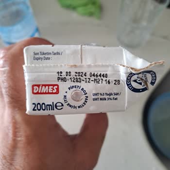 Dimes Süt Bozuk Çıktı.