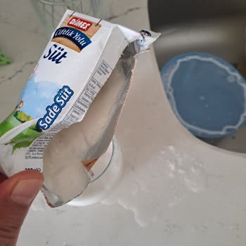 Dimes Süt Bozuk Çıktı.