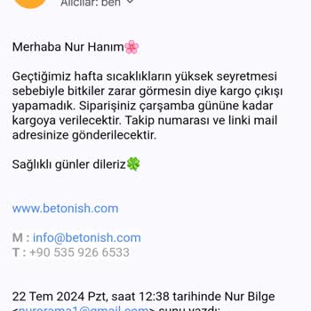 Betonish Olmayan Ürünü Satıp Bir De Göndermiş Gibi Yapmak!