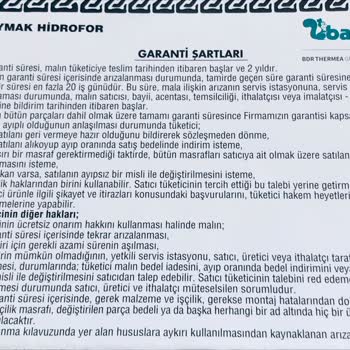 Baymak Hidrofor Tam Anlamıyla Bir Hayal Kırıklığı Ve Sorumsuz Hizmet