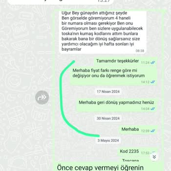 Doğtaş Mobilya 4 Aydır Çözülmeyen Koltuk Kumaş Değişimi