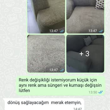 Doğtaş Mobilya 4 Aydır Çözülmeyen Koltuk Kumaş Değişimi