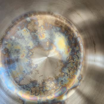 Amboss Çelik Tencere Kararma Gökkuşağı Oluşumu