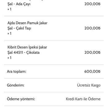 Organic Scarfs Ürünü Satıyor Arkasında Durmuyor!