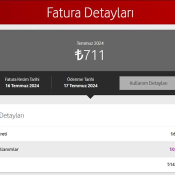 Vodafone Taahhüt Yenilemeden Tarife Ücreti Yansıtması