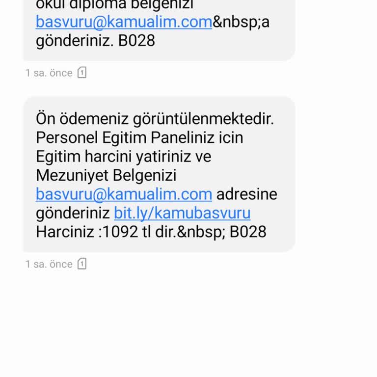 Başvuru@kamualim.com Şikayet Ciyim