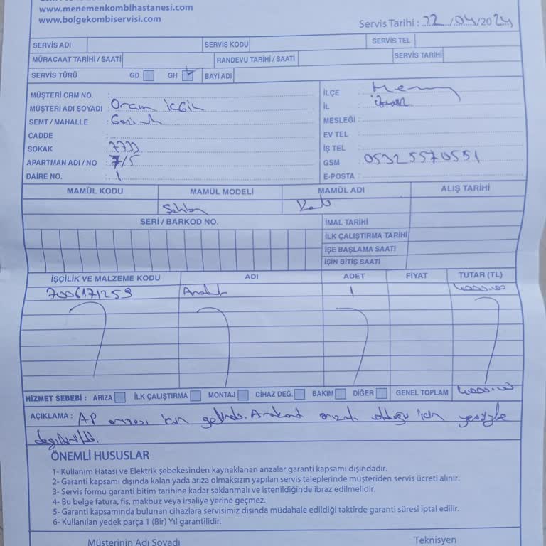 Ethica Sigorta Ödeme Sıkıntısı KDV Hesaplamaması
