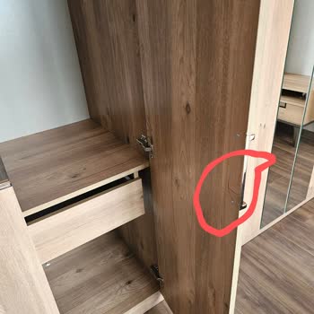 Enza Home Mobilya Gardırop Kapağı