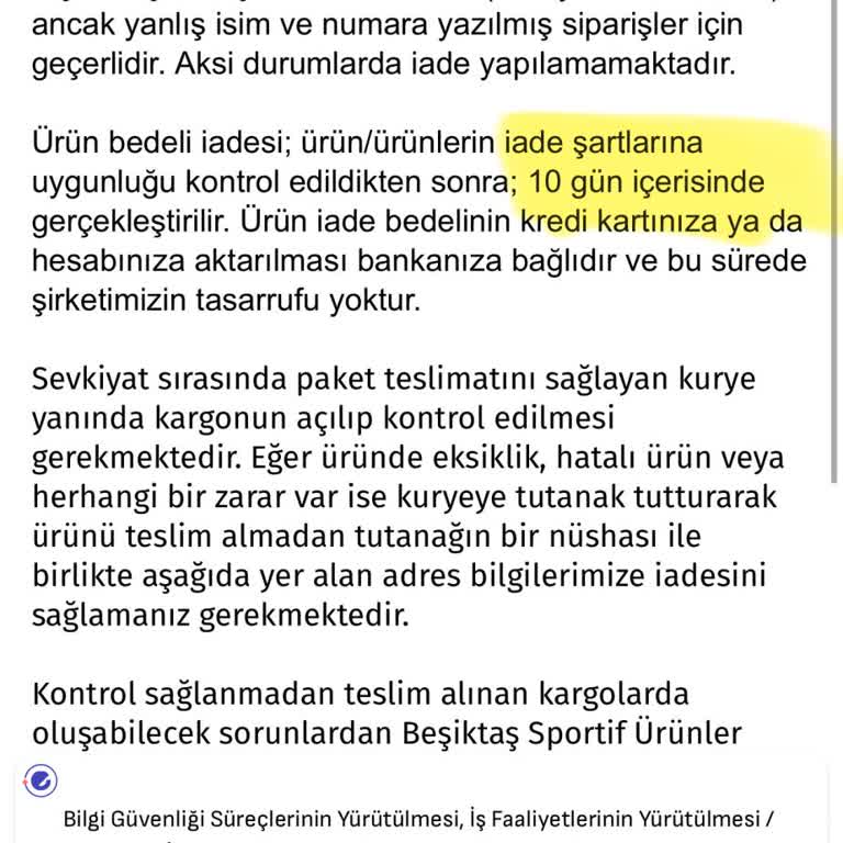 Akasya Kartal Yuvası İademi Vermedi