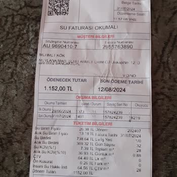 İSKİ İBB Yüksek Fatura Şikayeti