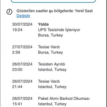 UPS Türkiye Online Alışverişte Teslimat Sorunu Ve Kargo Takip Belirsizliği