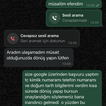 İlim İrfan Vakfı T. C. Kimlik Numaramın Kullanılmasına Rızam Yoktur
