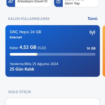 Turkcell Paketimdeki Sosyal Medya İçeriği Hatalı.