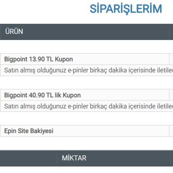 epin.com.tr Kod Olmadan Kod Satan Site