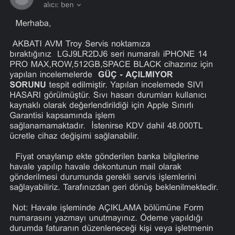 Apple Fabrika Hatası, Kullanıcı Hatası Diyerek Garanti Kapsamına Sokulmuyor