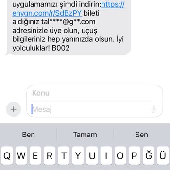 Enuygun.com Dan Bilet Aldım Ama Biletim Mailime Ve Telefonuma Düşmedi