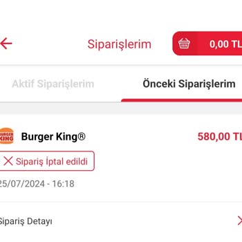 Tıkla Gelsin Para İademin Yapılmasını Acil Olarak Talep Ediyorum.