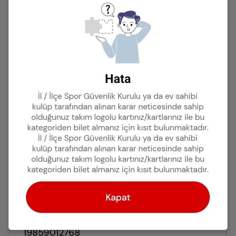 Passoligten Bilet Alamıyorum